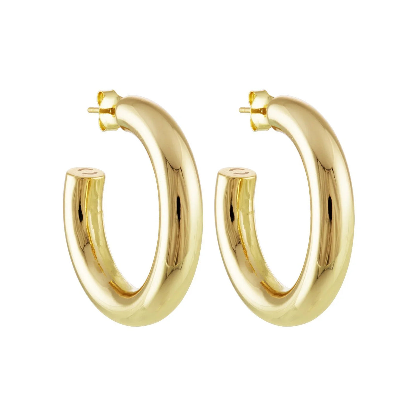 boucles d'oreilles Perfect Hoops (grand modèle) - Machete