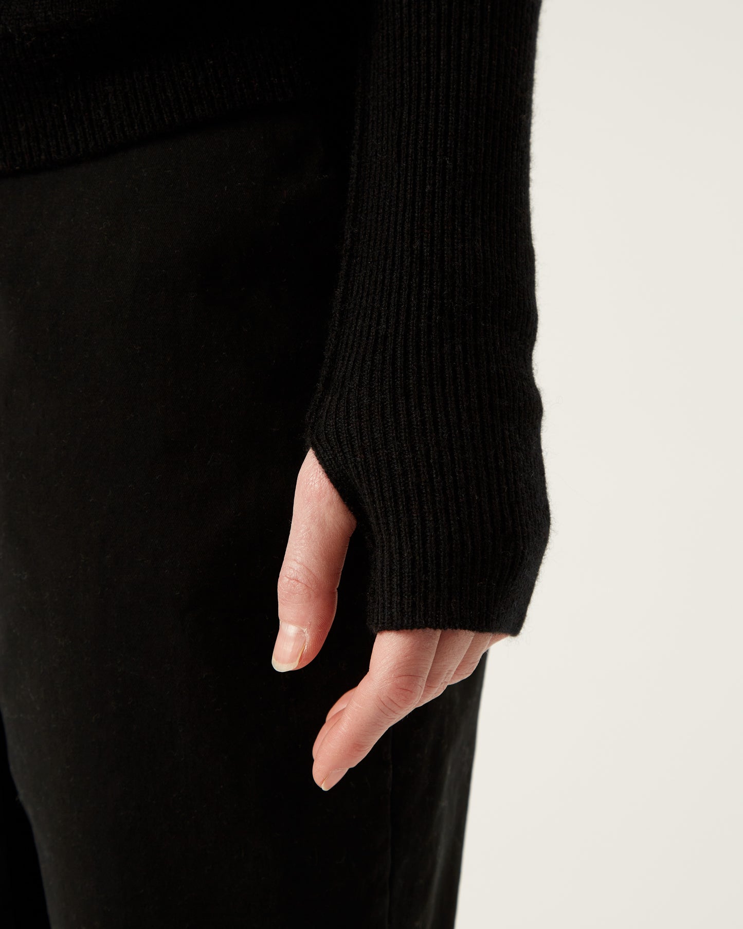 LINA wool and cashmere hoodie