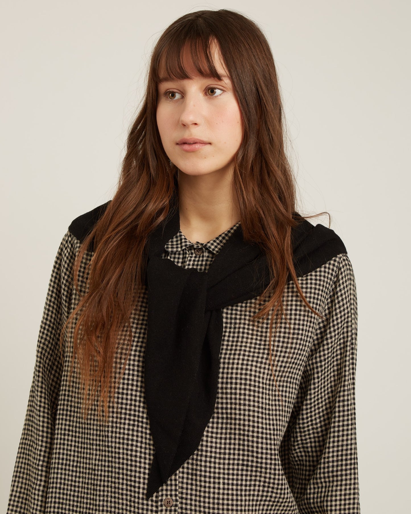 JOSIANNE wool and cashmere scarf
