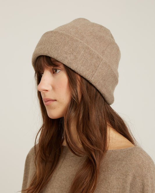 tuque en laine et cachemire ALYSSA