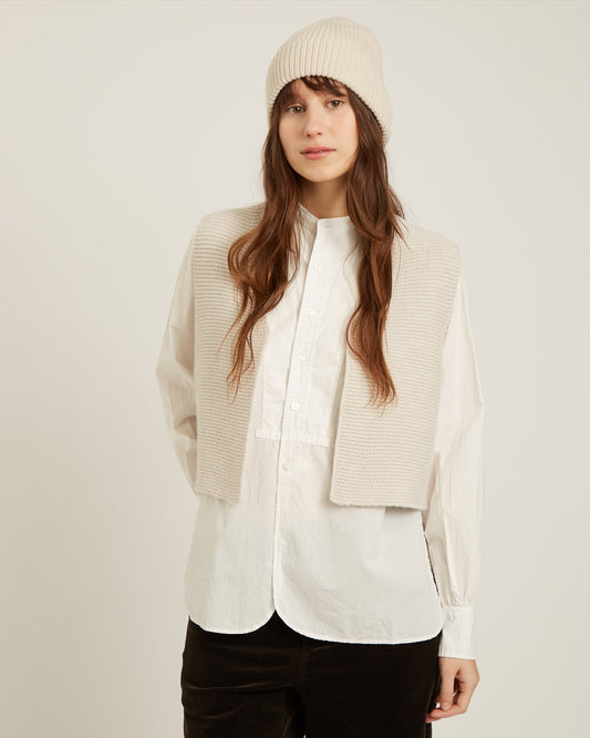 cardigan sans manches en laine EVA