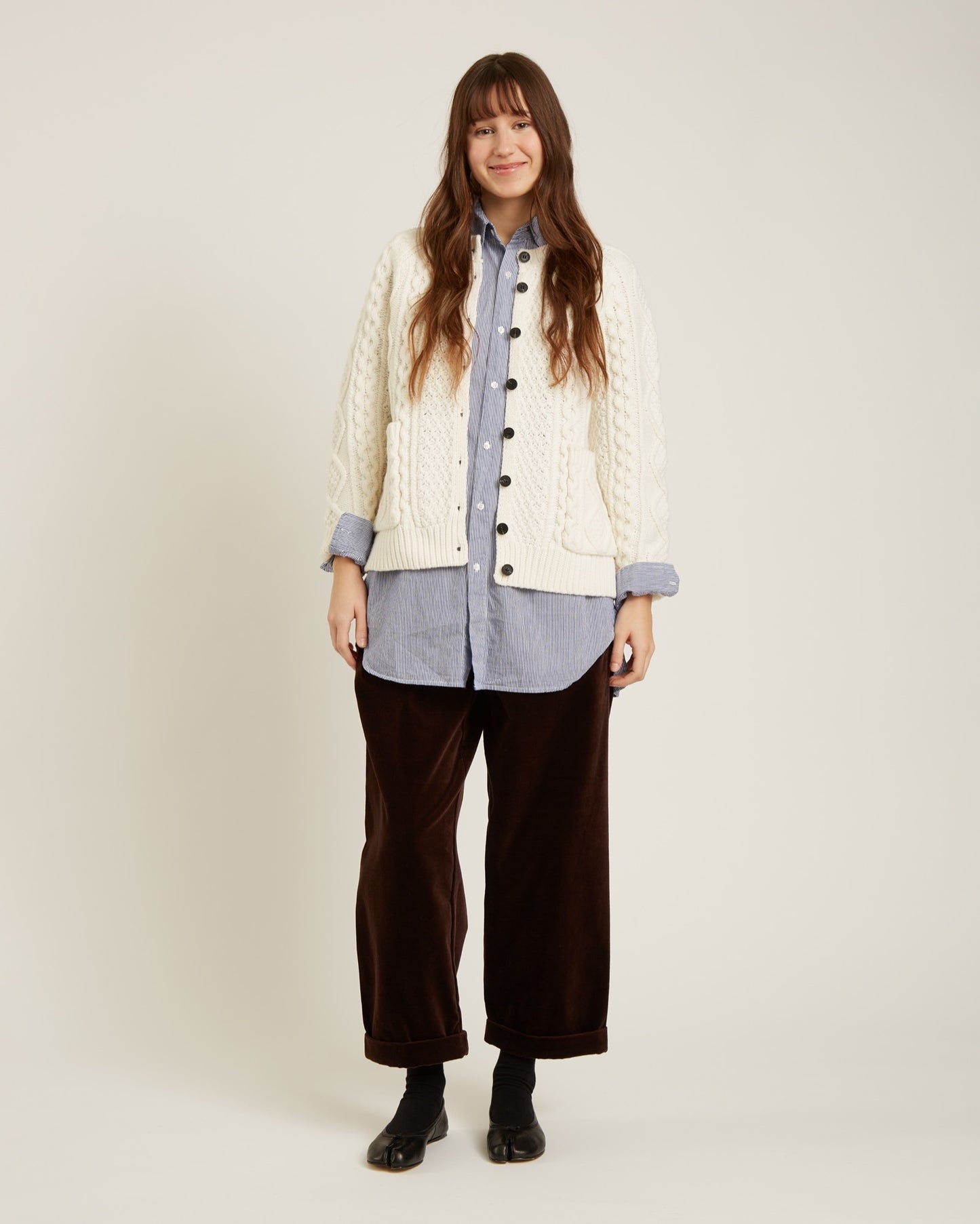 cardigan en laine IMPERIA