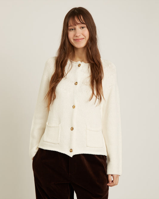 RUNE cotton and cashmere cardigan