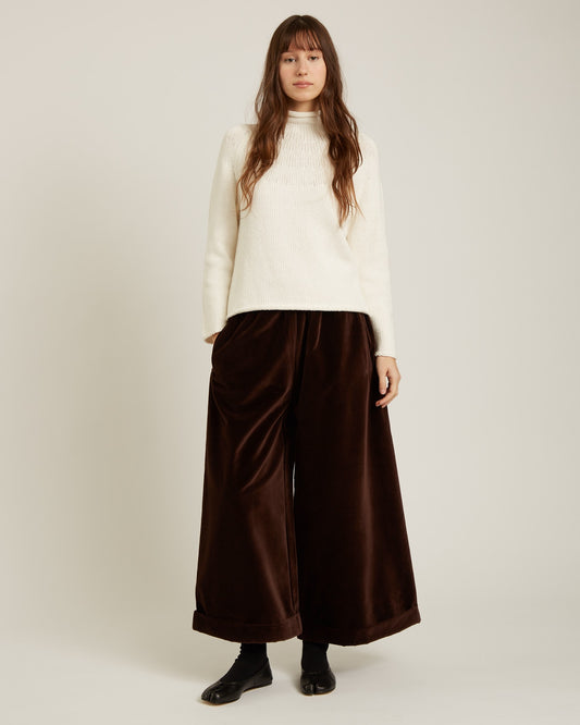 AMARIS cotton and cashmere sweater