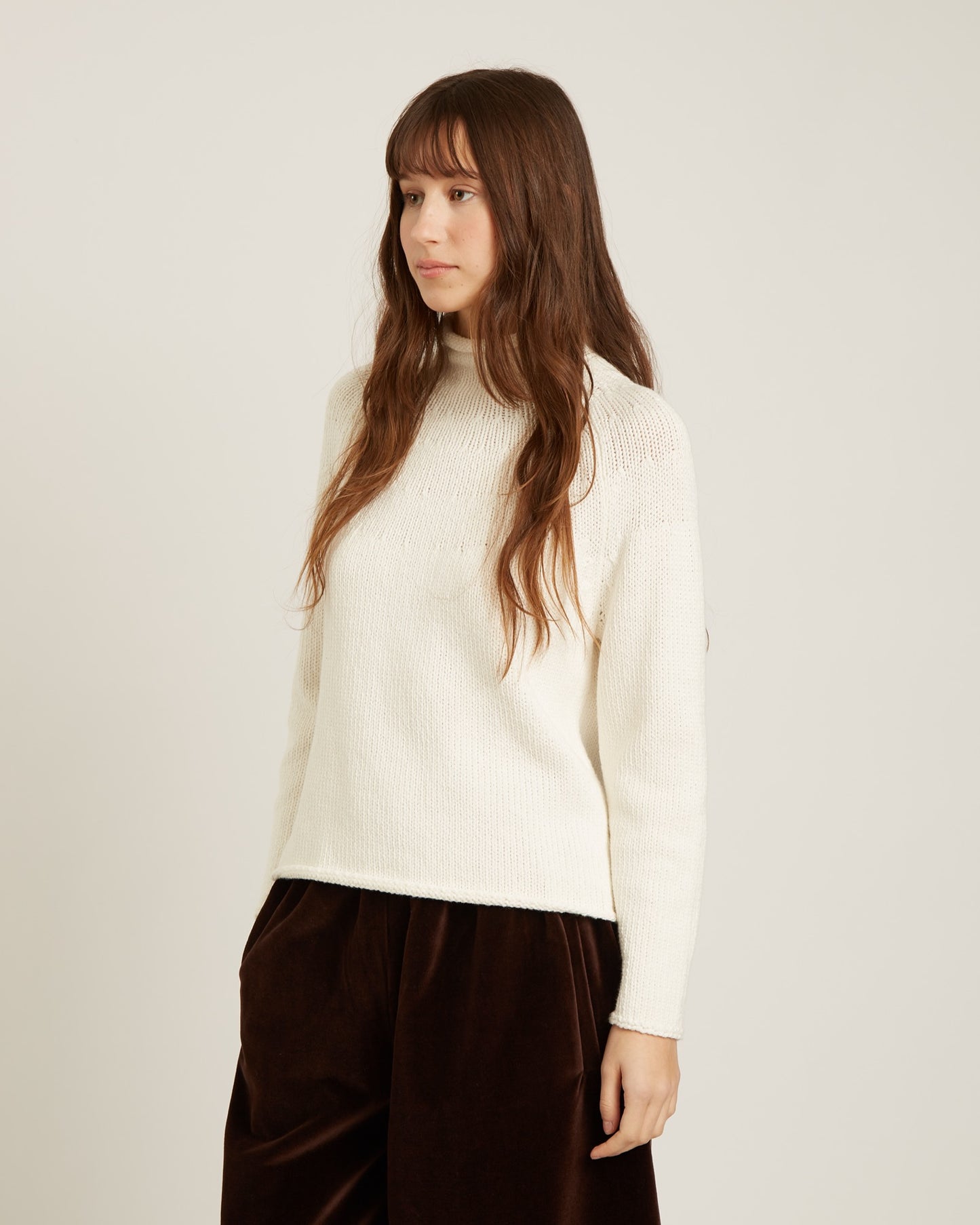 AMARIS cotton and cashmere sweater