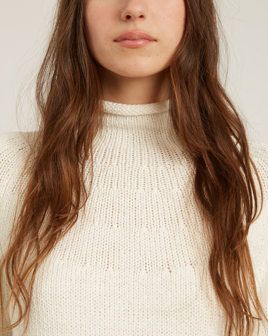 AMARIS cotton and cashmere sweater