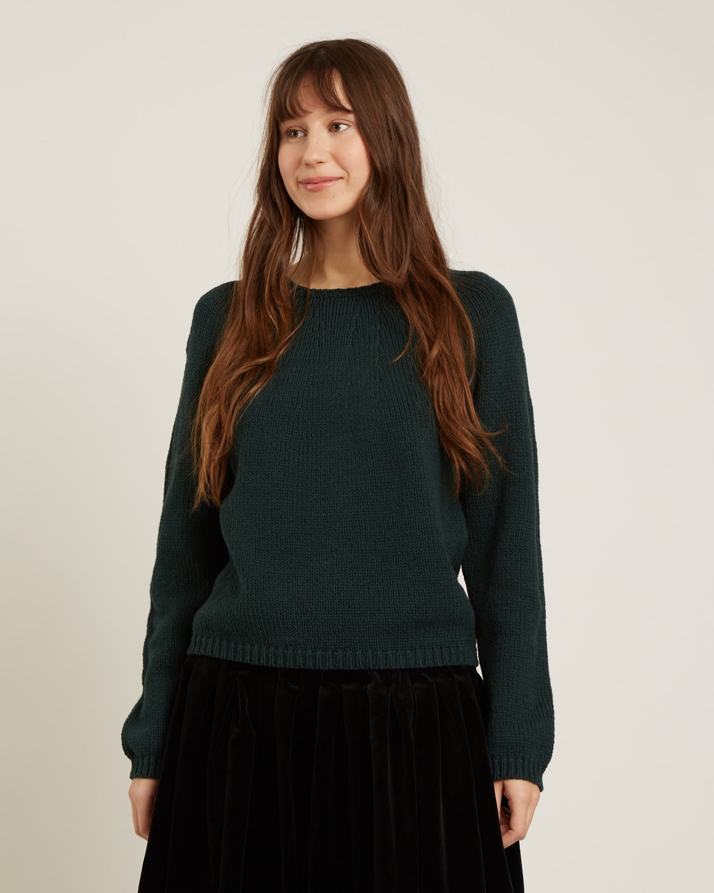 JEANNE cotton and cashmere sweater