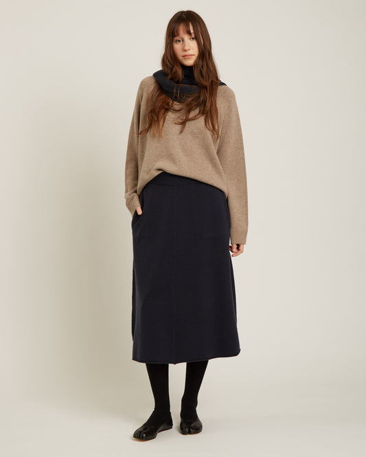 VANYA wool and cashmere skirt