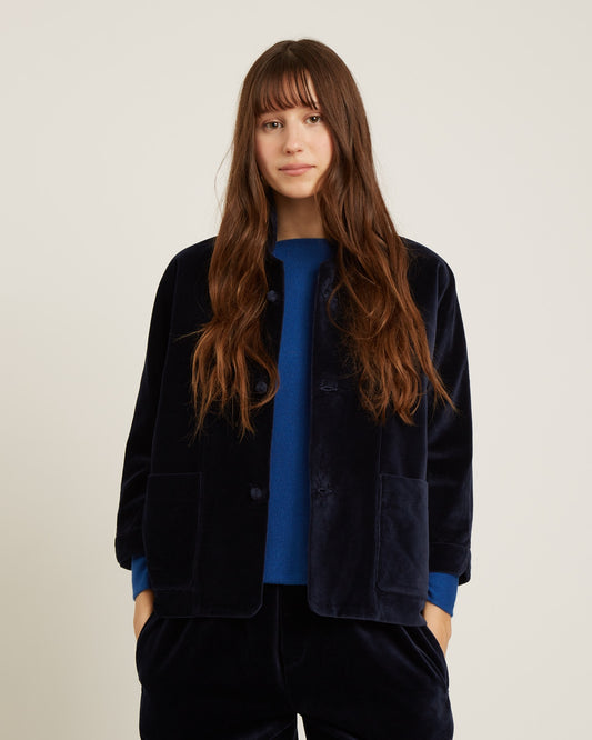 manteau en velours FAURELLE