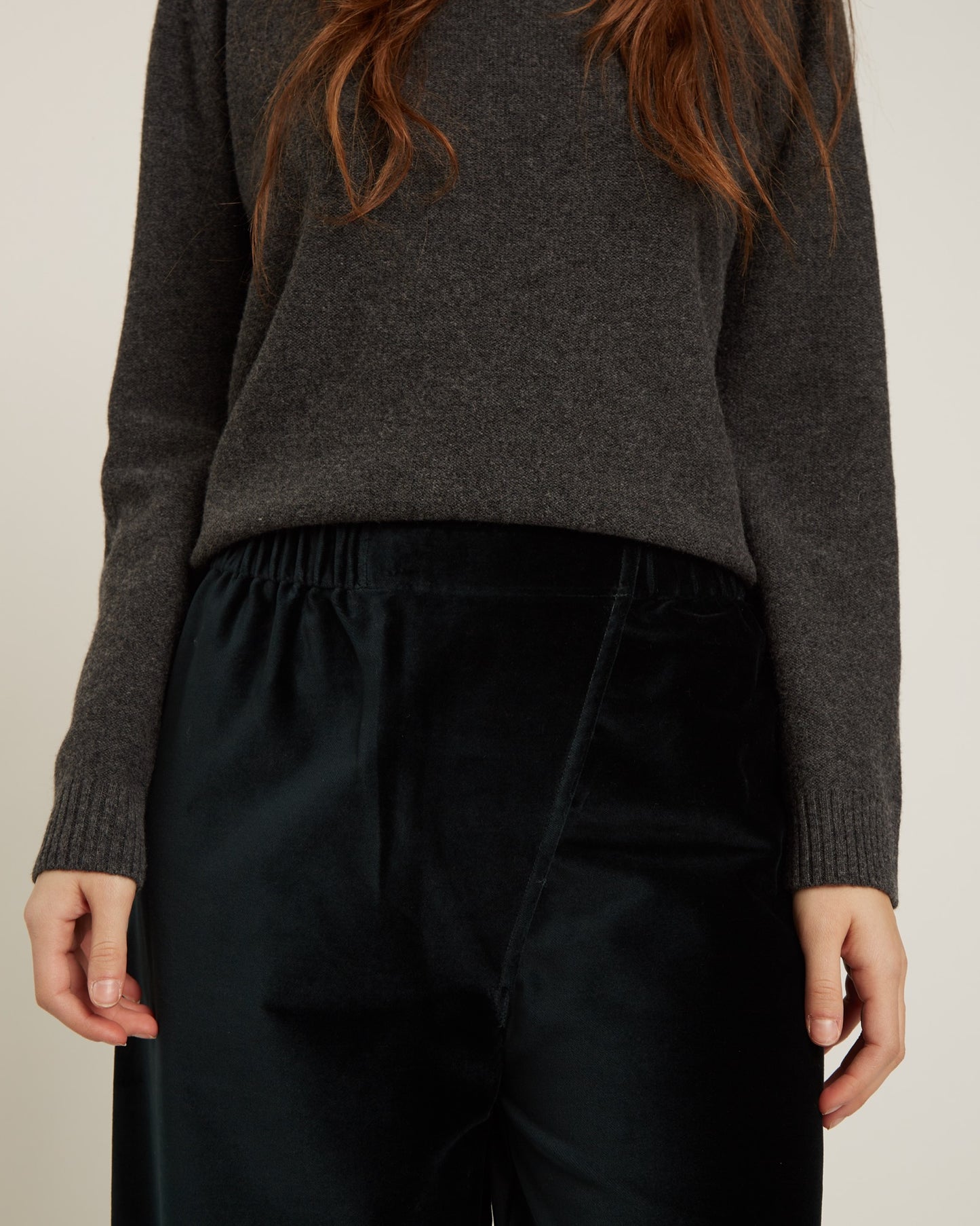 BROOKLYN velvet pants