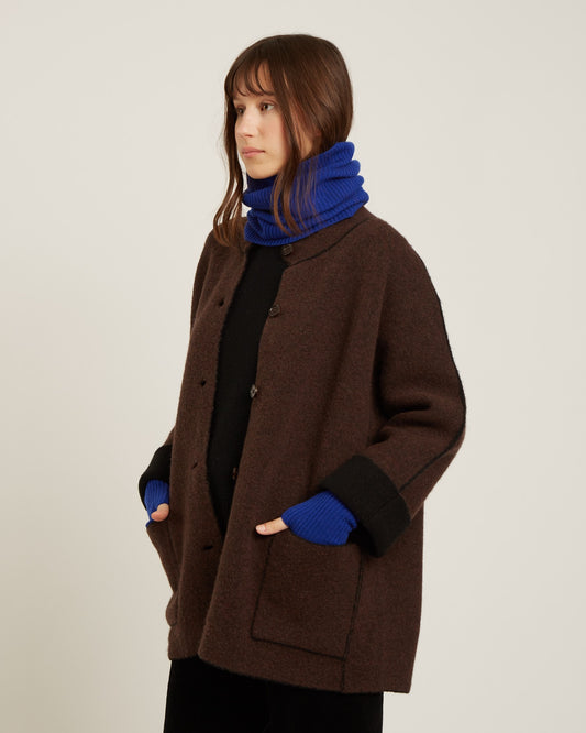 EBBA wool and cashmere neck warmer