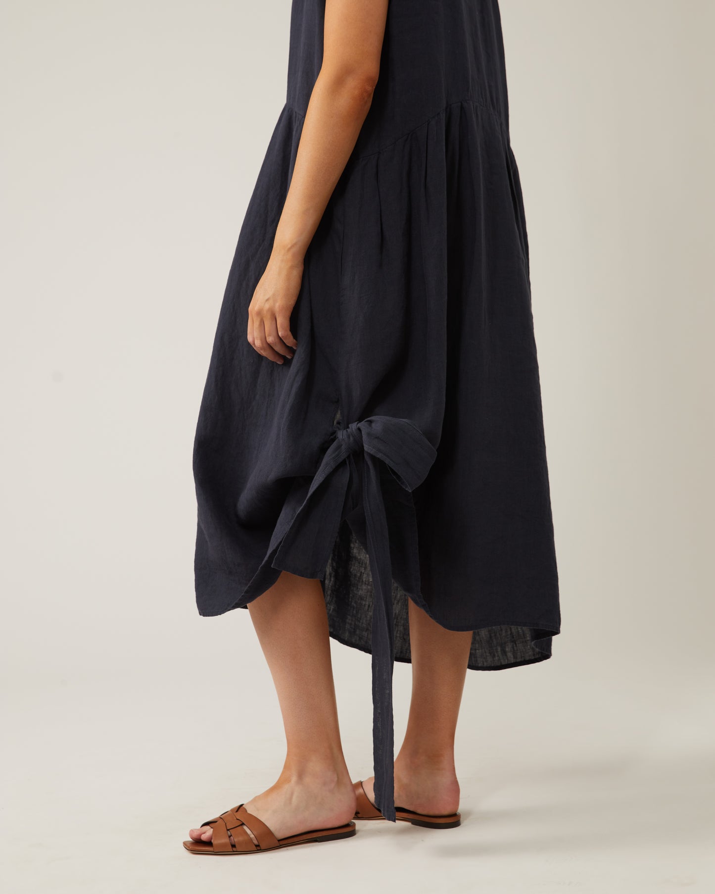 robe en lin lavé REBECCA