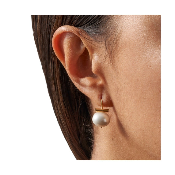 Classic Baby Pebble Pearls earrings - CC+Co