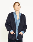 cardigan en laine et alpaga EDITH