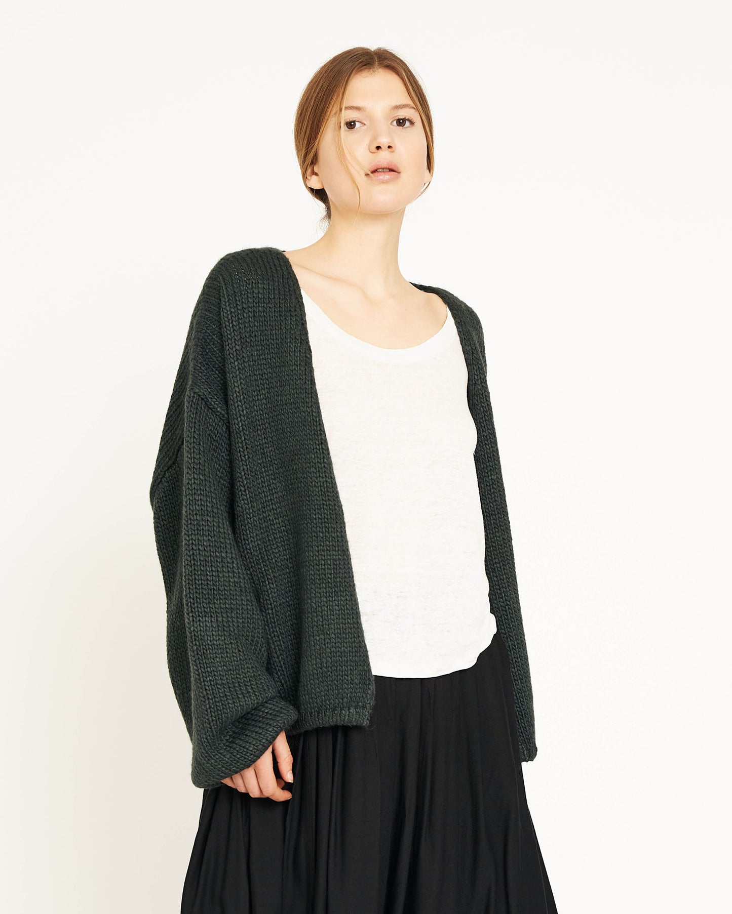 LISE wool and alpaca cardigan
