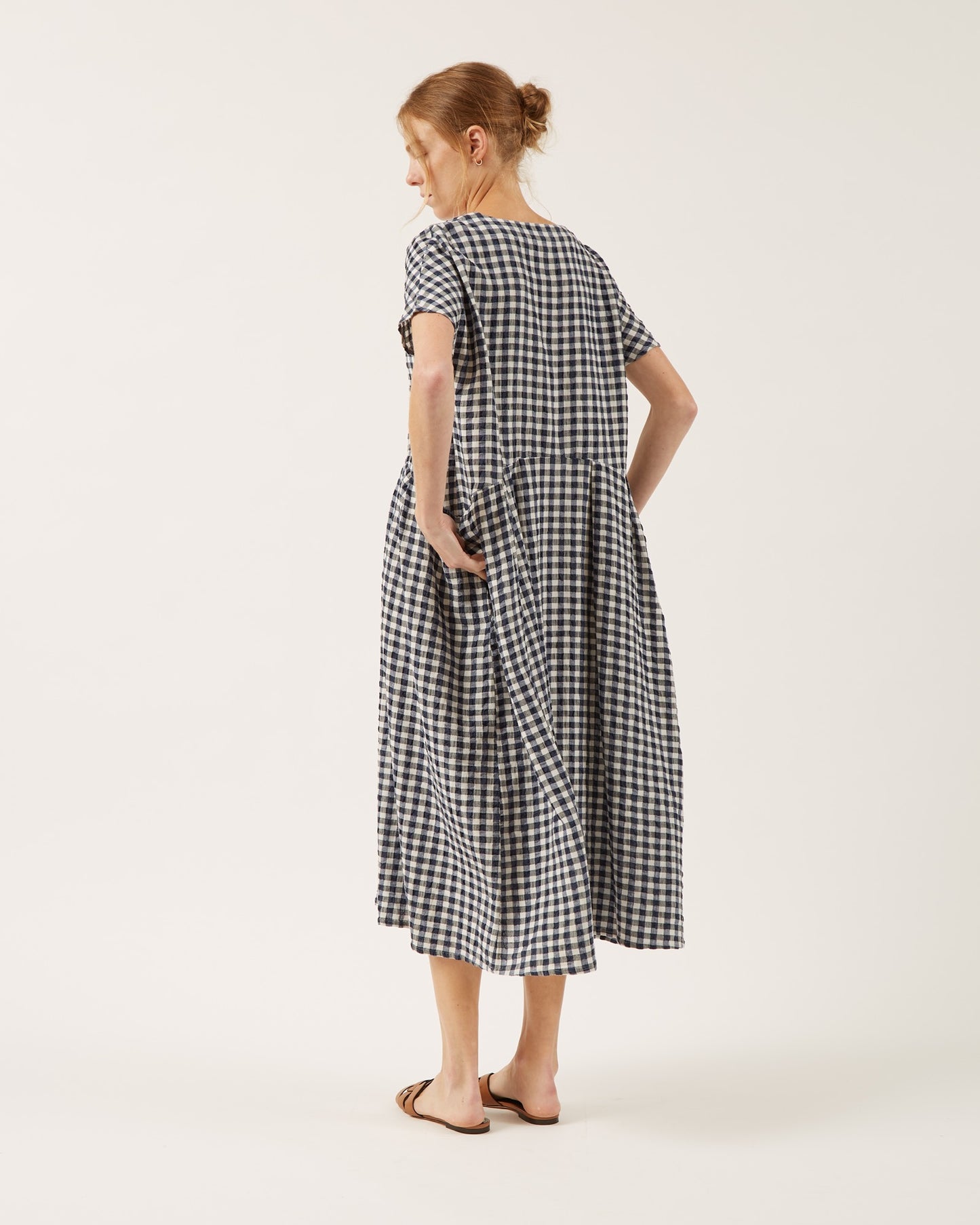REBECCA linen dress