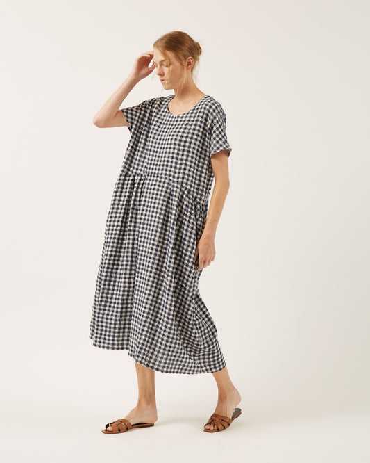 REBECCA linen dress