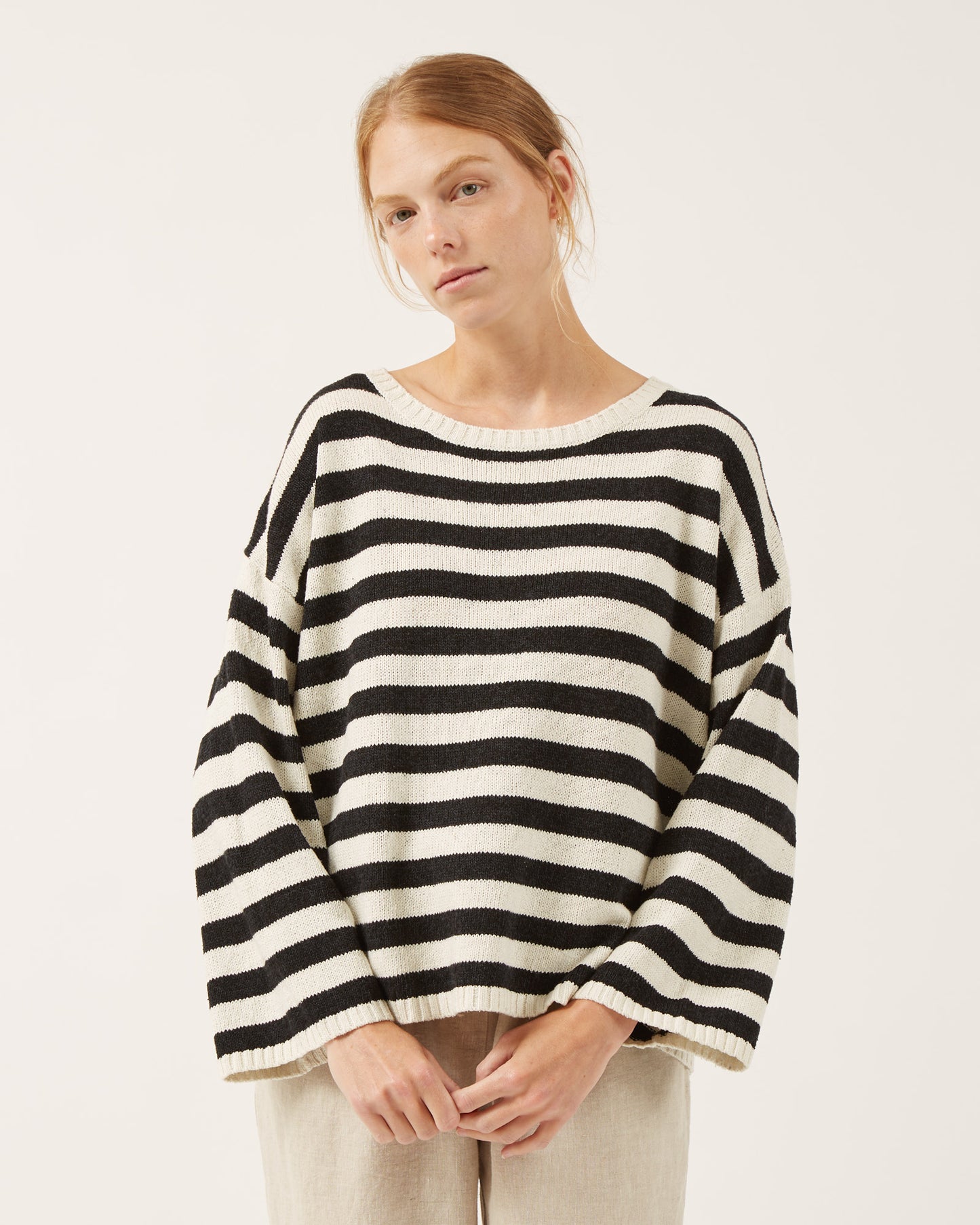 TOBO silk and cotton sweater