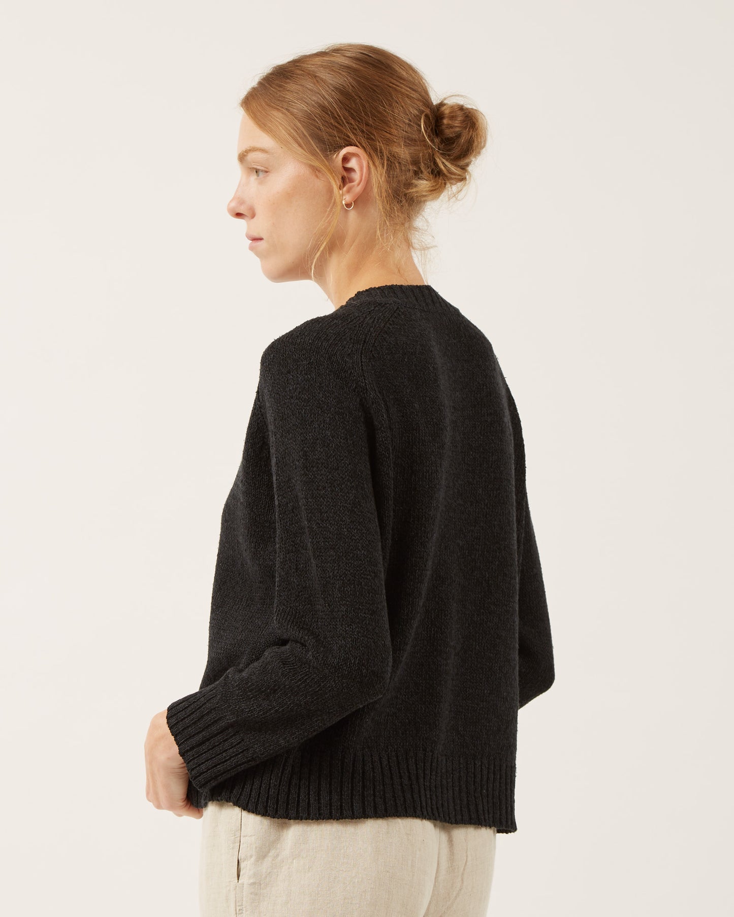 cardigan en soie et coton ANISSA