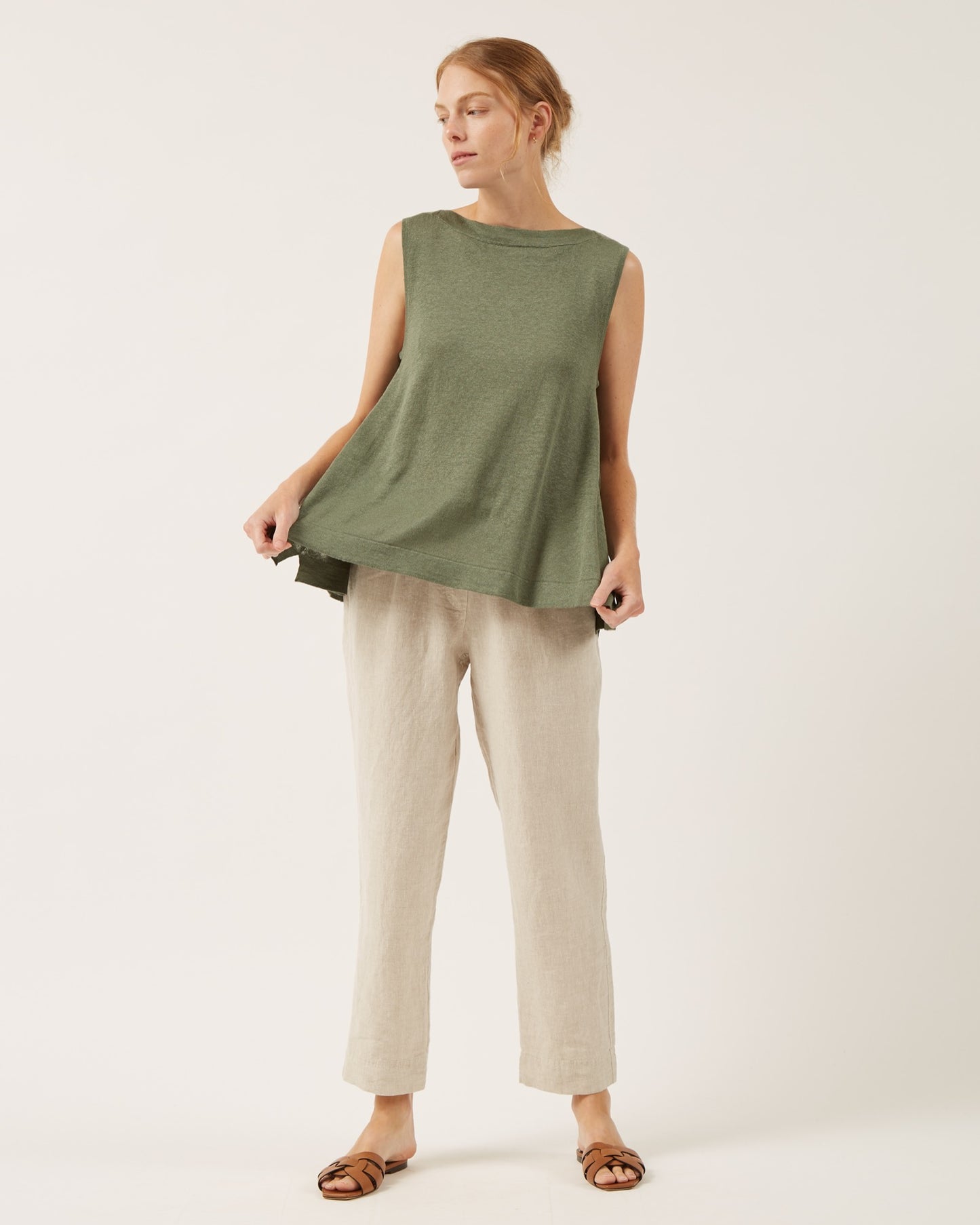 MAEL linen sweater
