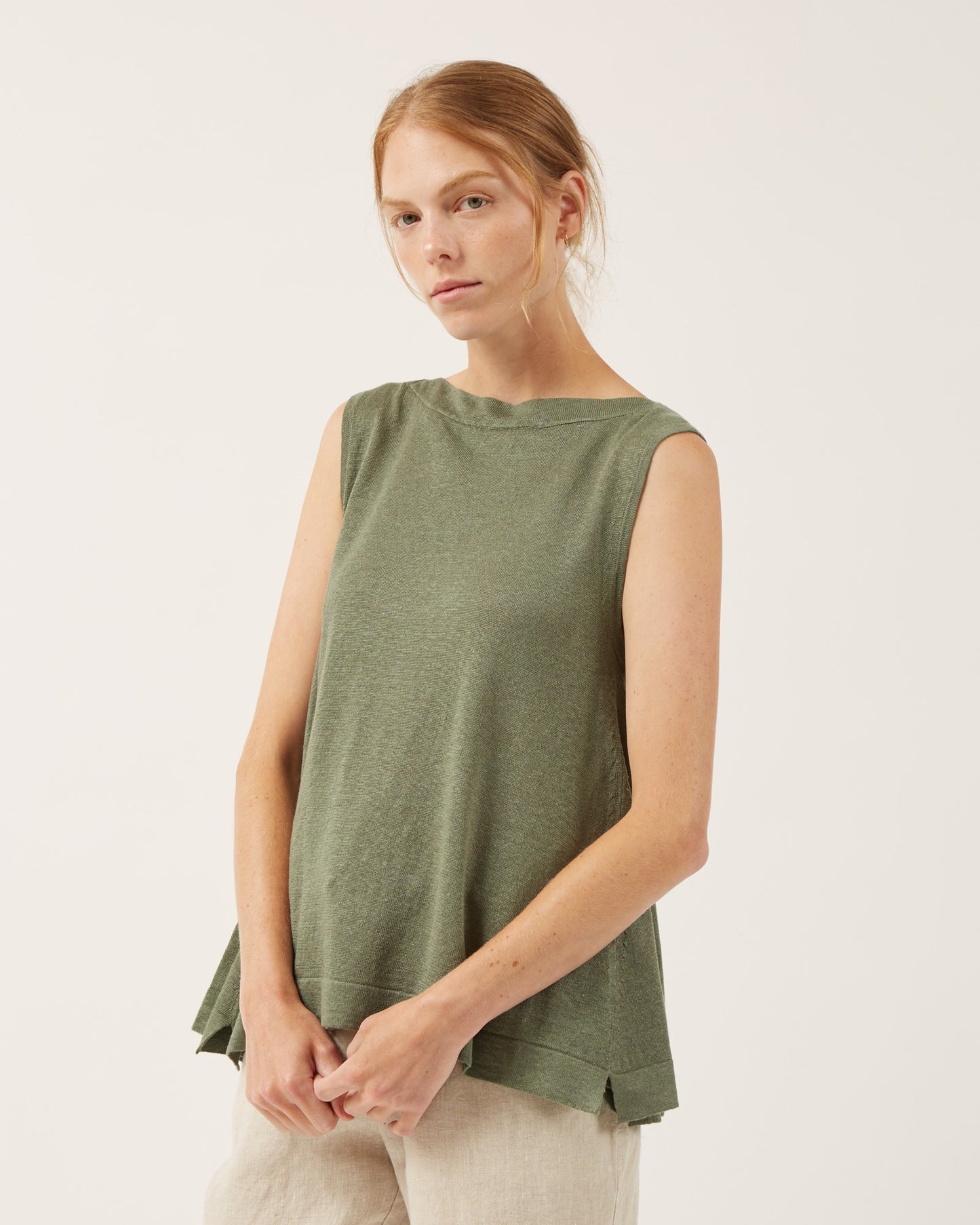MAEL linen sweater