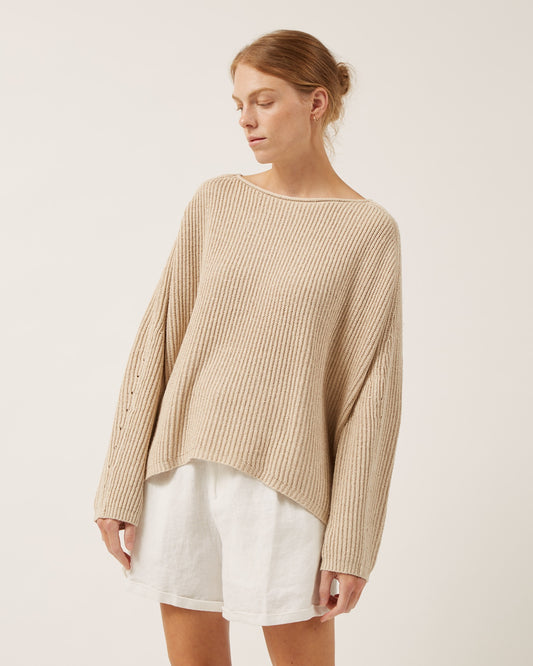 chandail en soie et coton CODIE