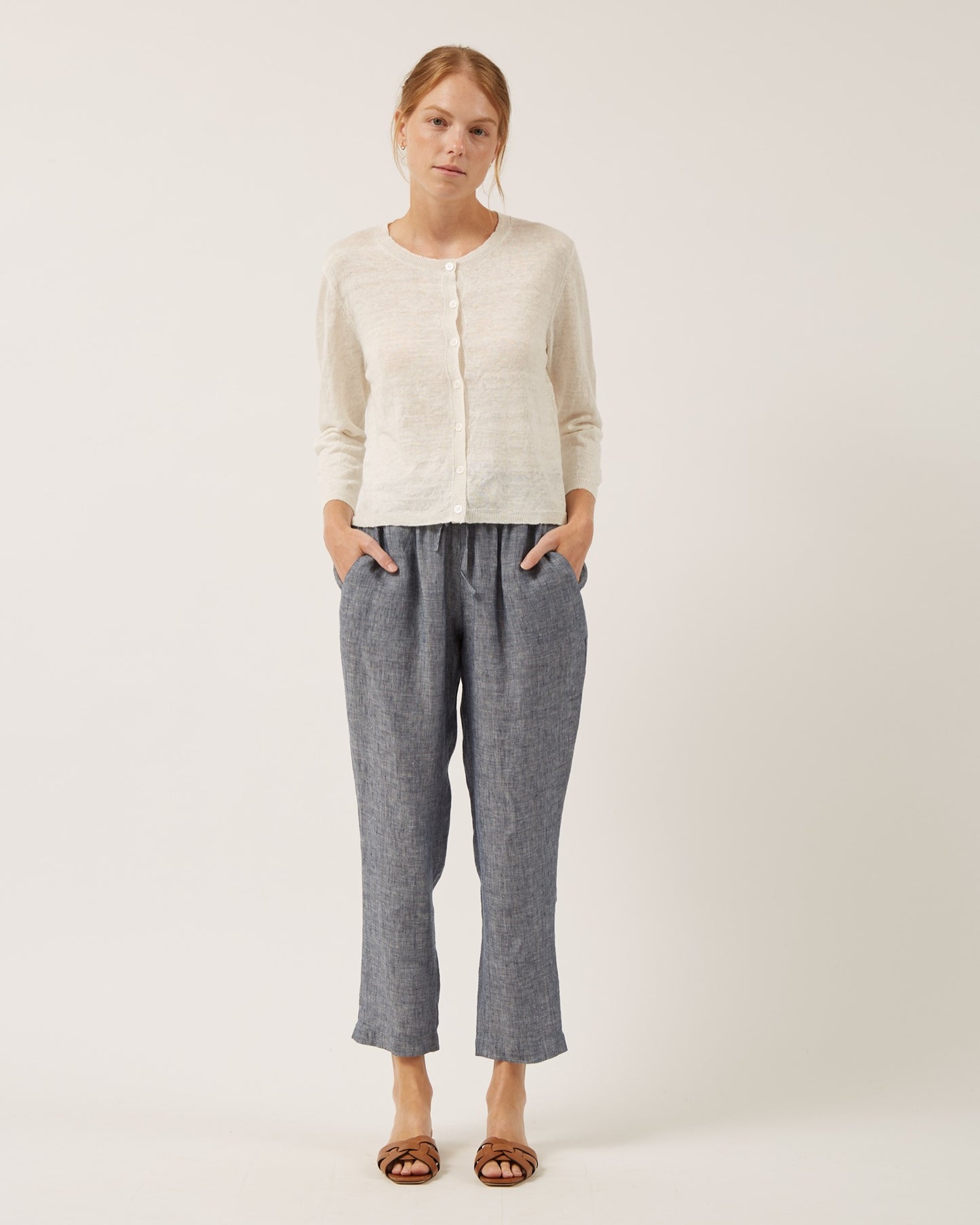 cardigan en lin ALVIN