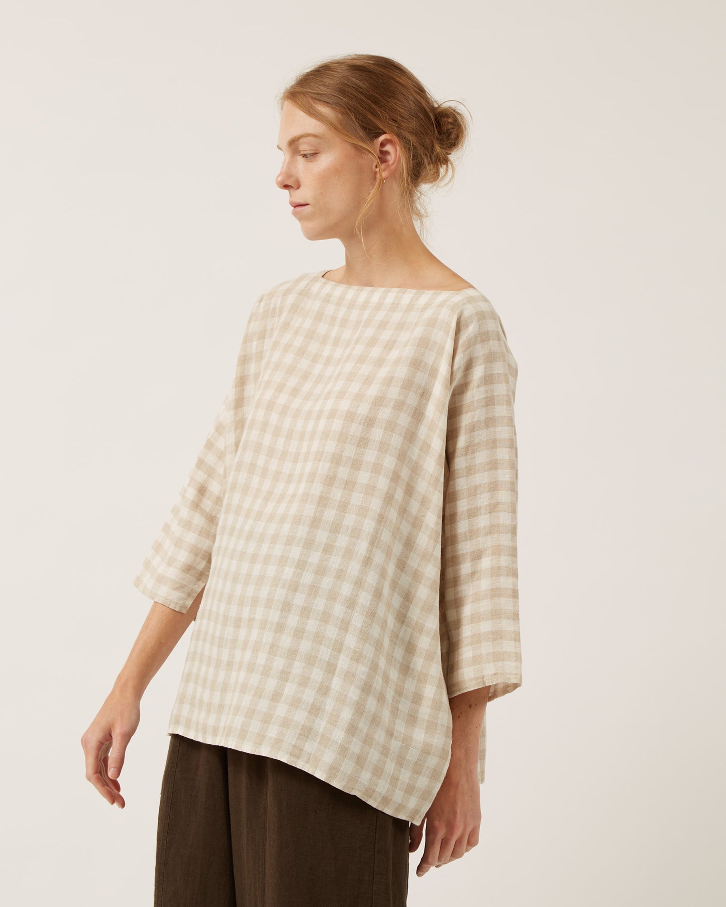 FLAVIA linen top