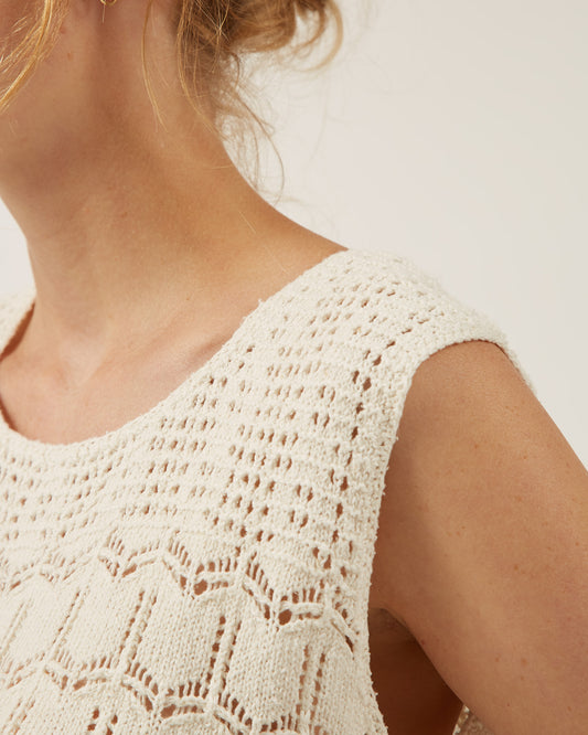 chandail en soie et coton JANNE