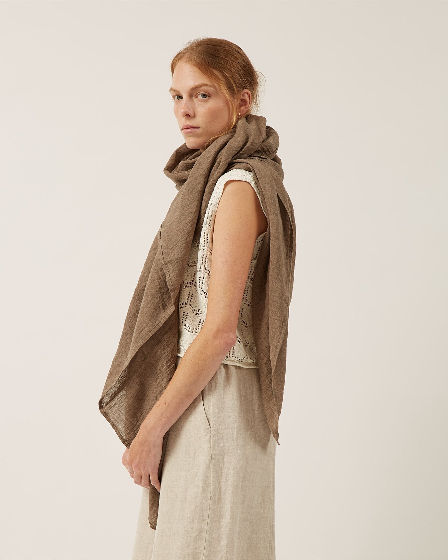 châle en lin ADAM