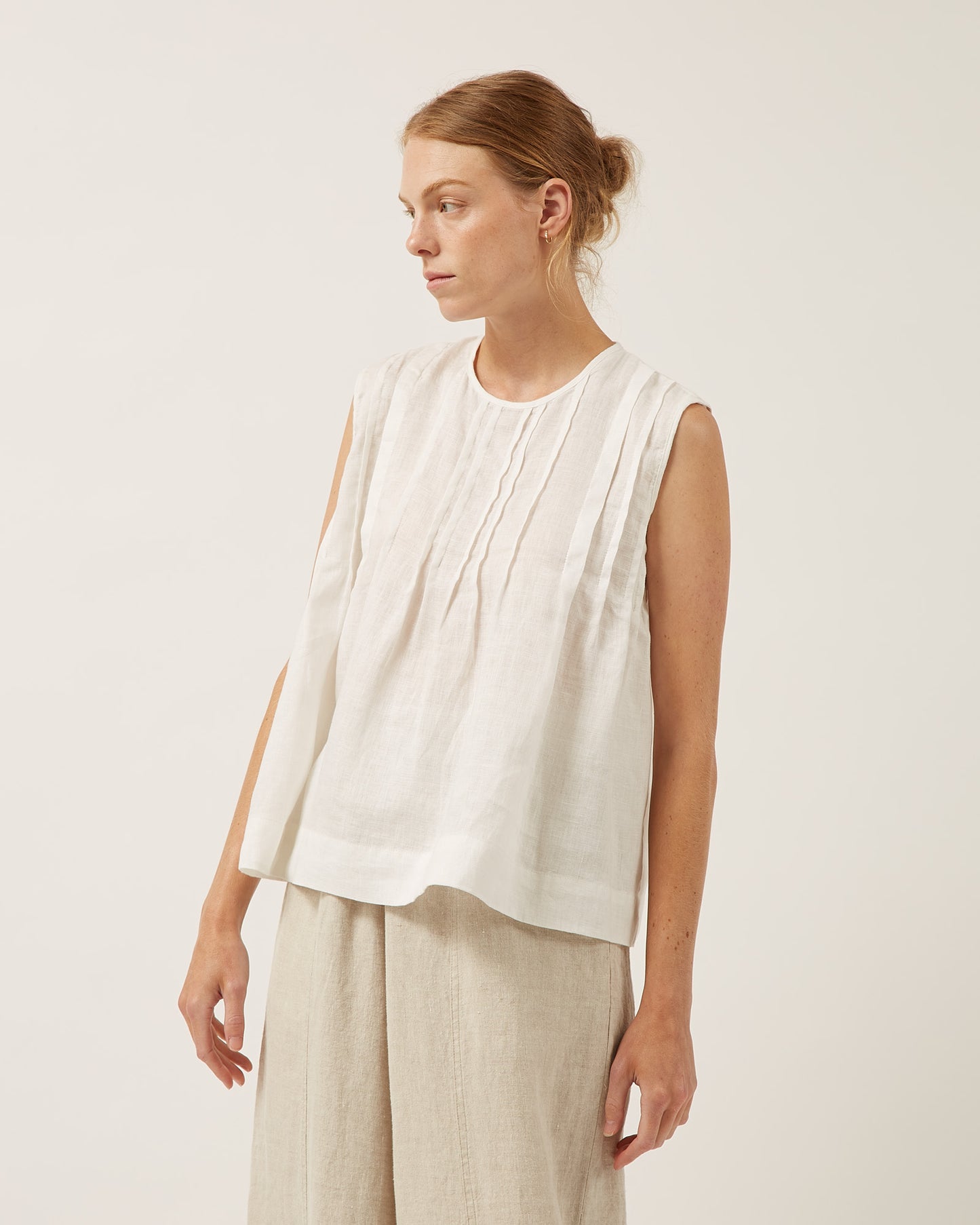 LUNA linen top