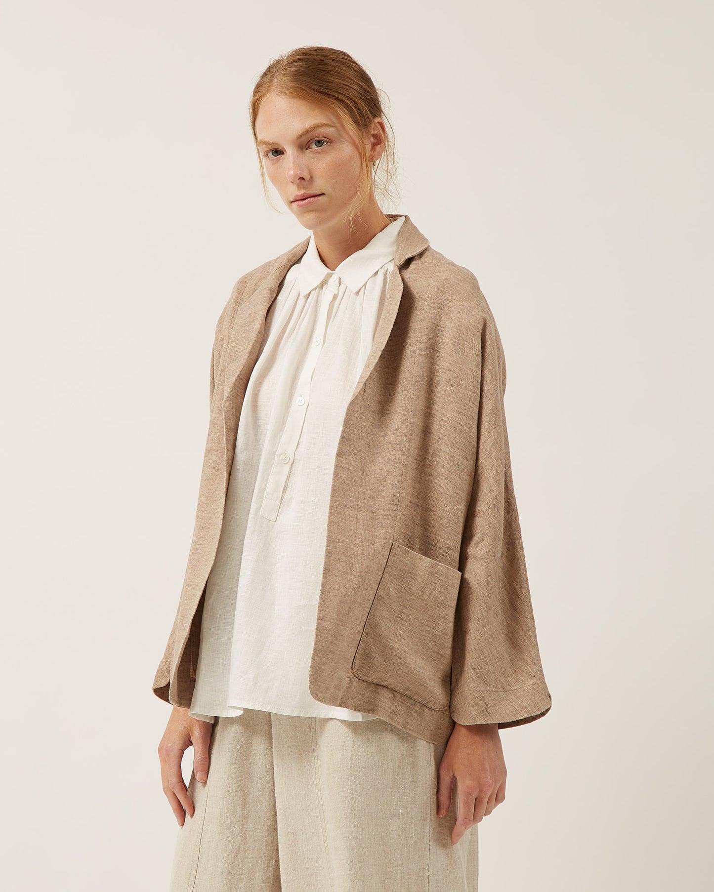 Amelia linen jacket