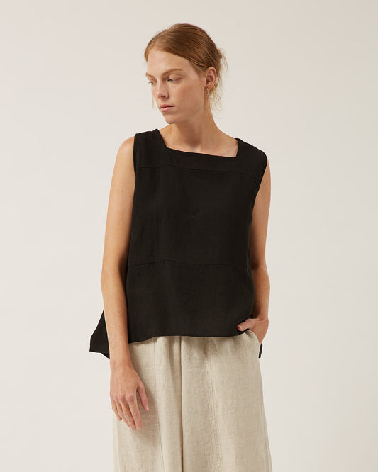 top en lin lavé ROXY