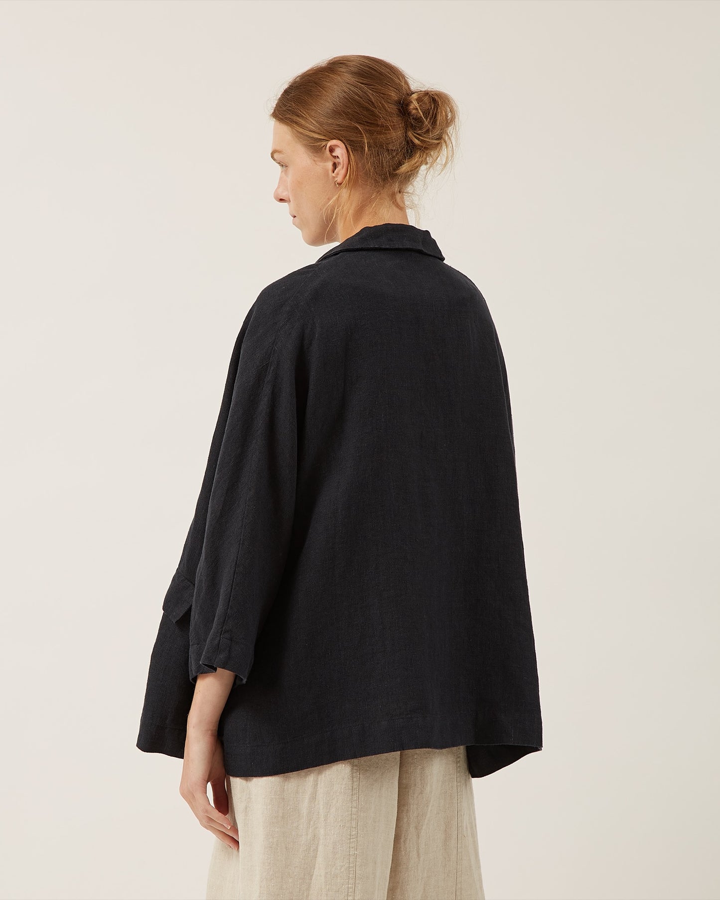 manteau en toile de lin MARILOU