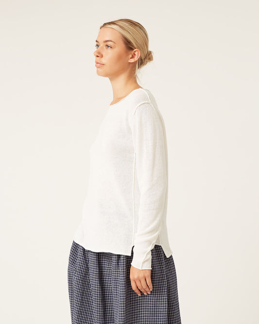 JACKIE linen-cotton sweater