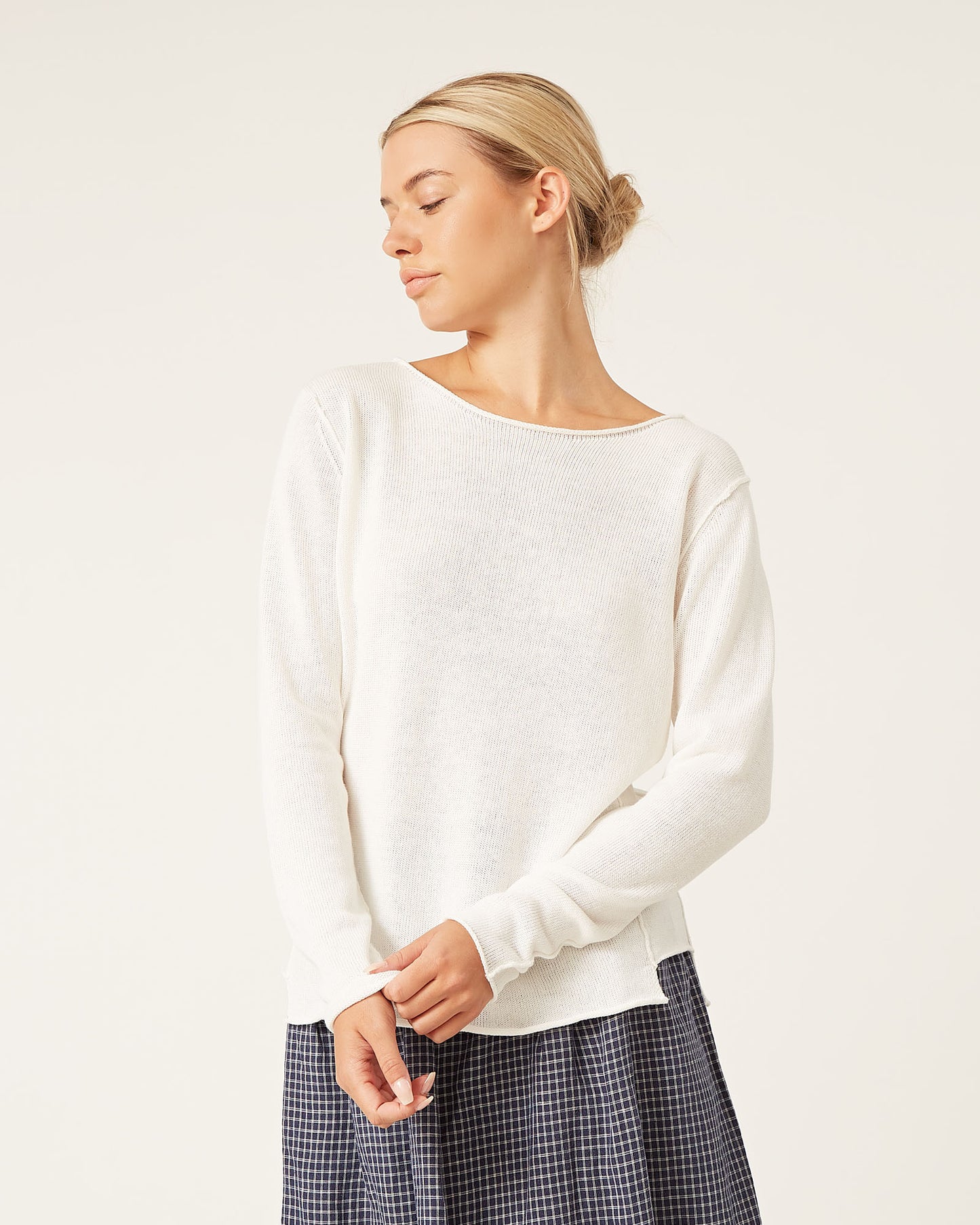 chandail en lin et coton JACKIE