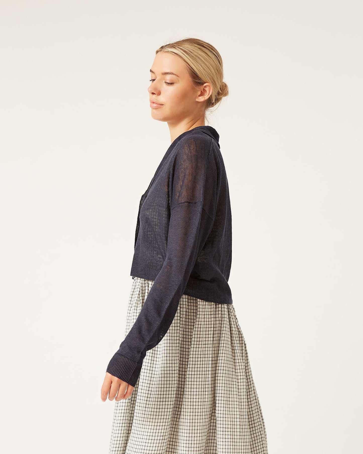 cardigan en lin KENDRA