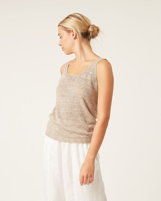 SUE linen tank top