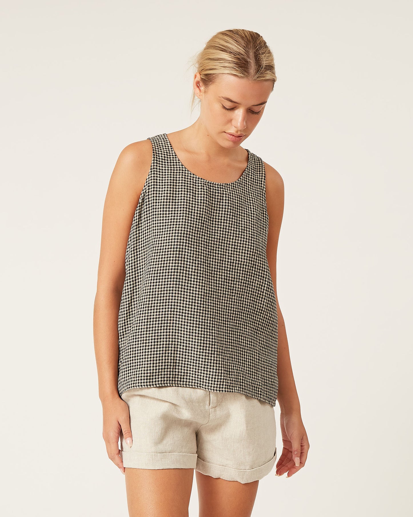 SOLEIL linen top