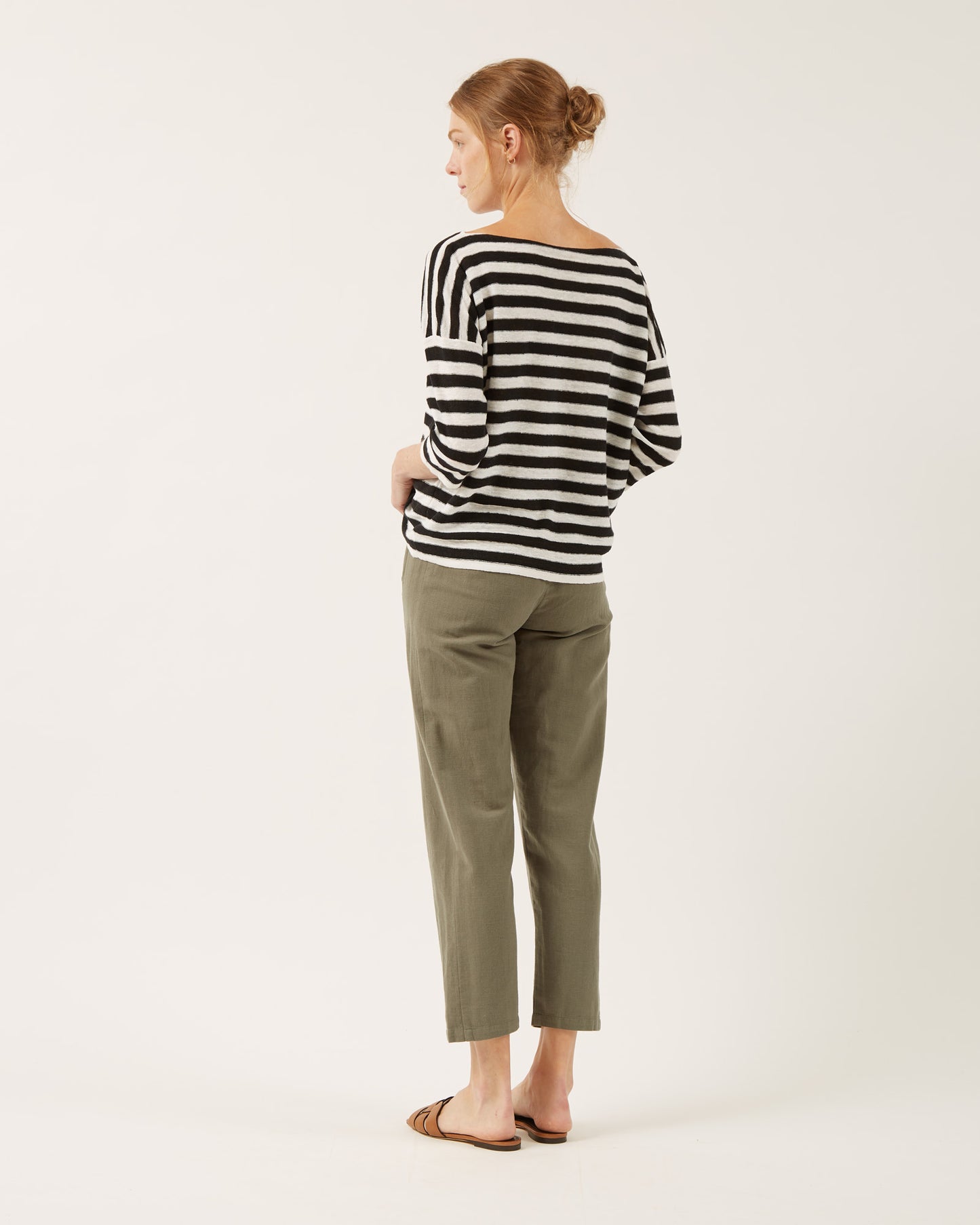 pantalon en coton lin et lyocell CANPA