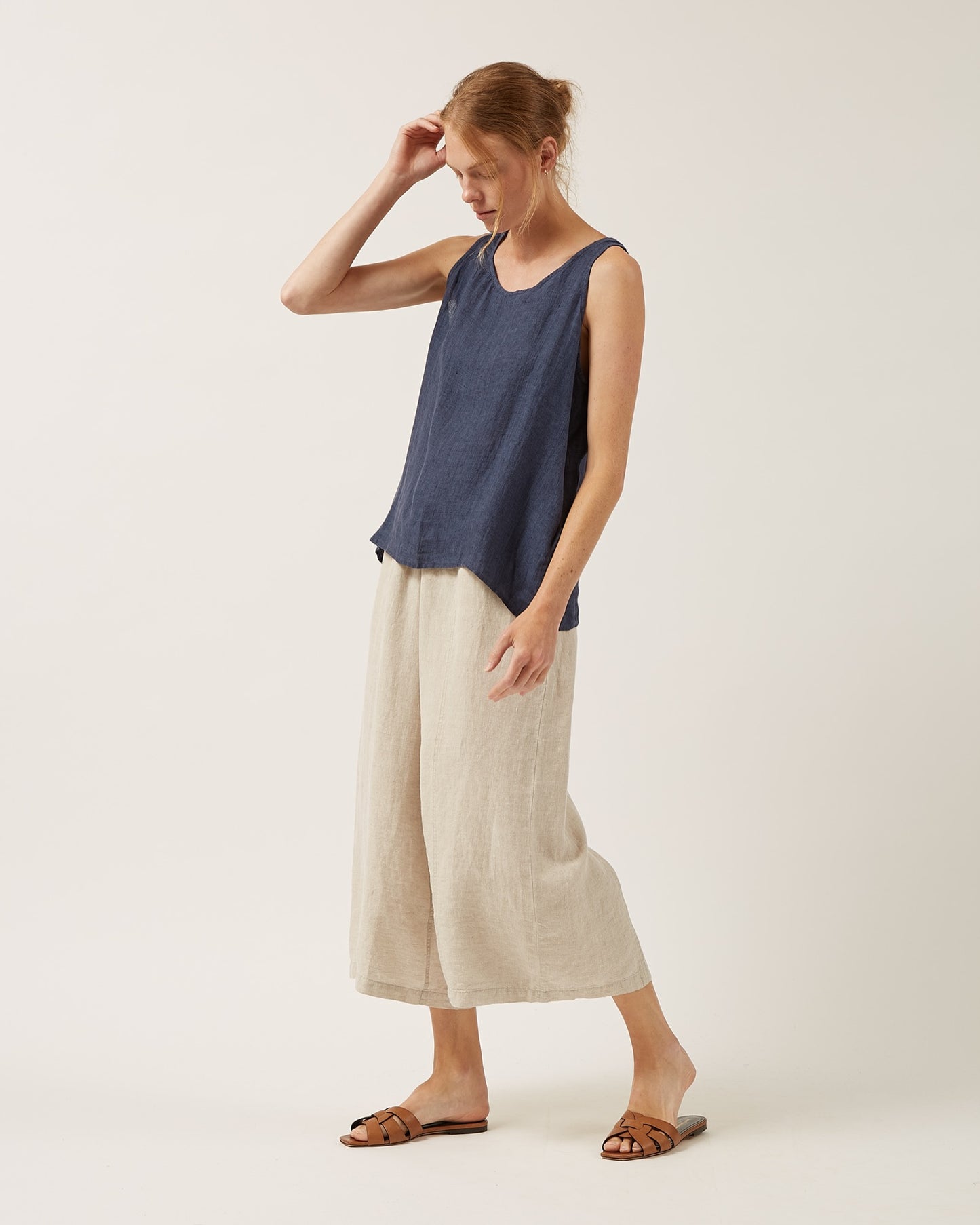 SOLEIL linen top