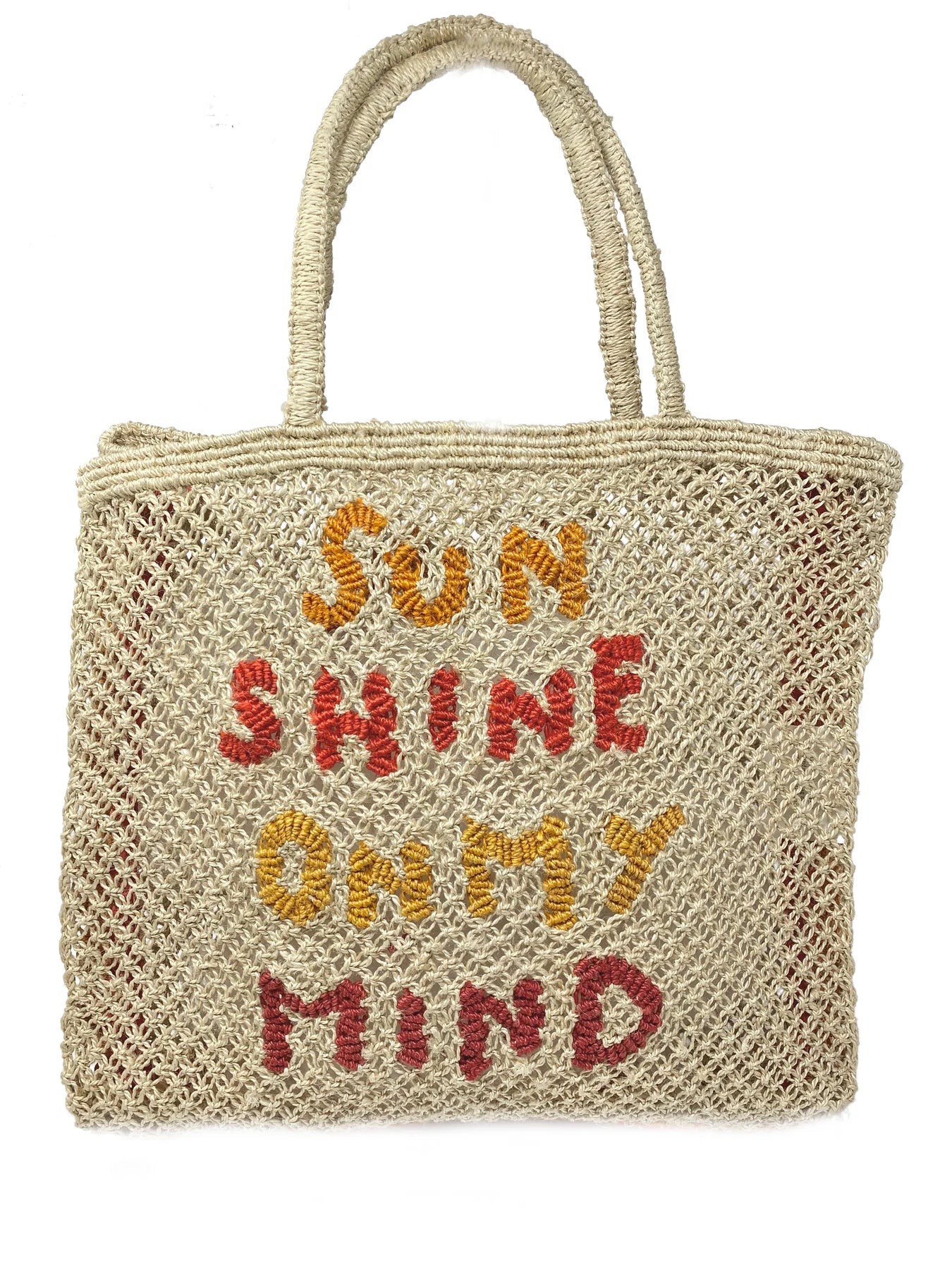 "SUNSHINE ON MY MIND" jute bag - The Jacksons