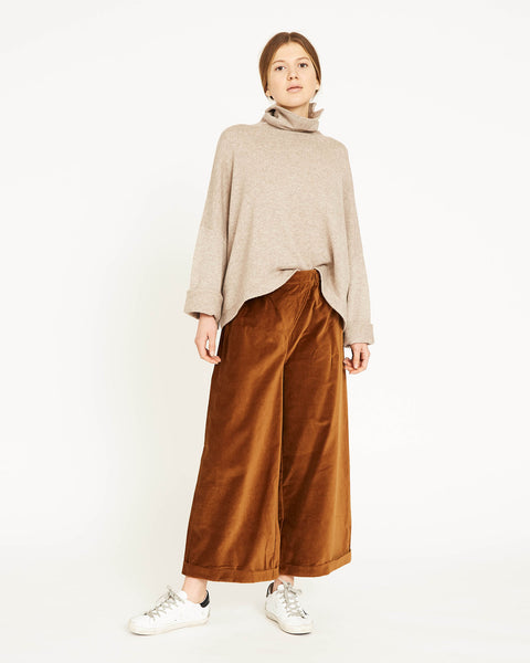 pantalon en corduroy YASMINE