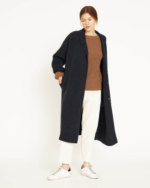 manteau en laine et yak WILLOW