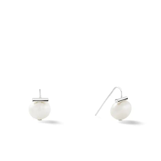 Sterling Baby Pebble Pearls earrings - CC+Co