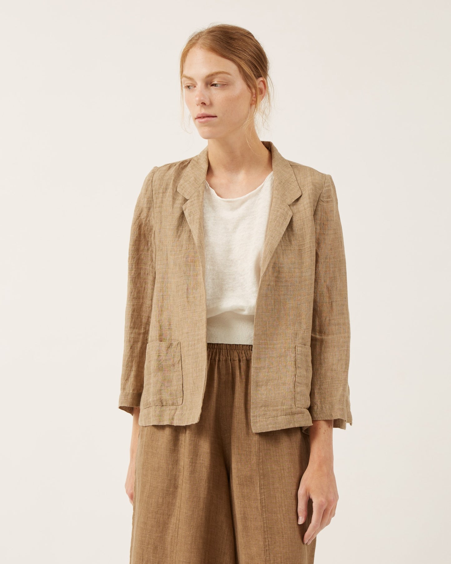 veste en lin Alisia