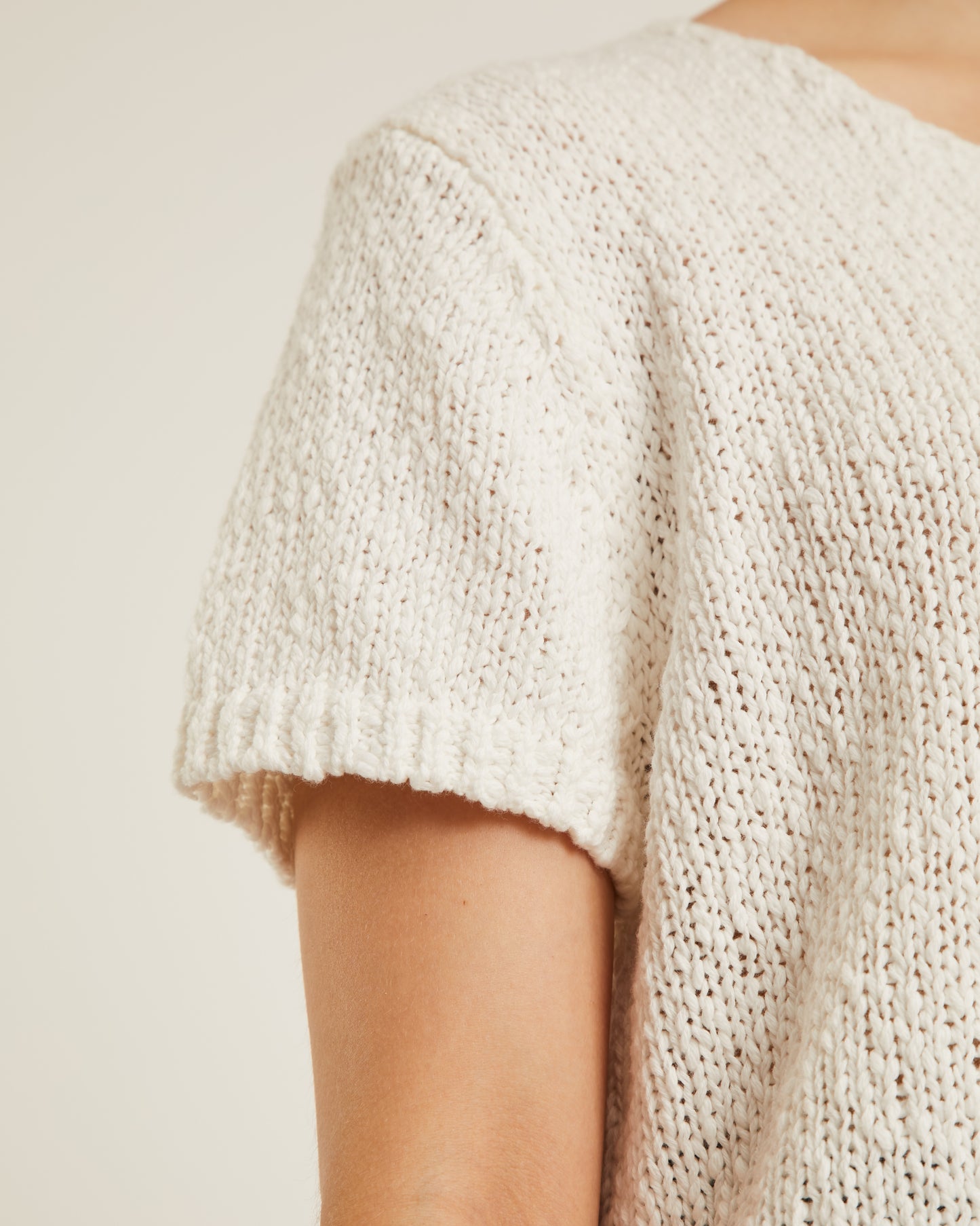 cardigan court à manches courtes NALA