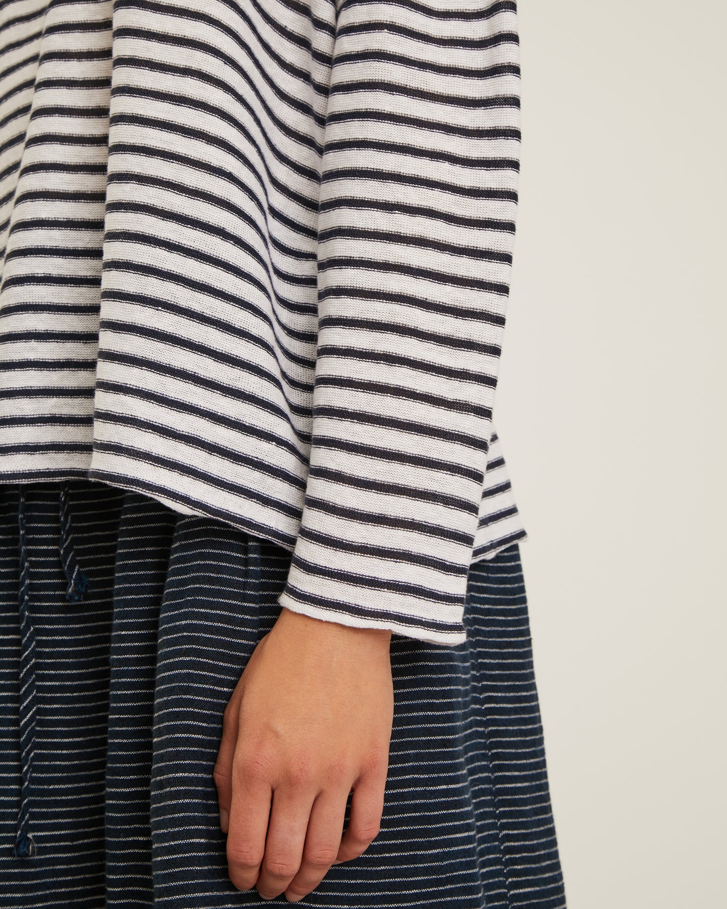 chandail en lin à col bateau ENORA