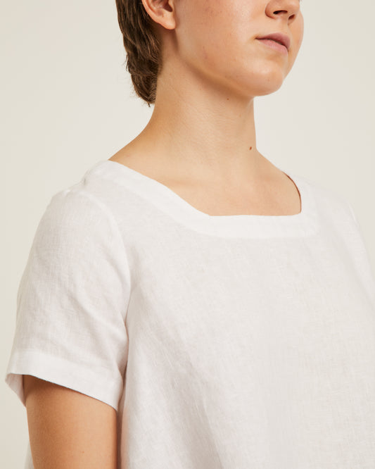 top en lin épais MI