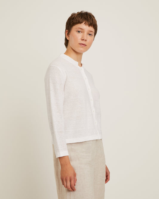 COLINE linen cardigan